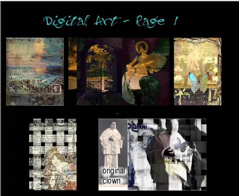 Digital art page 1 by Pigeon in Our Parlour — imagery reimagined through digital composition