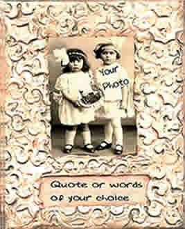 Victorian-inspired custom artwork